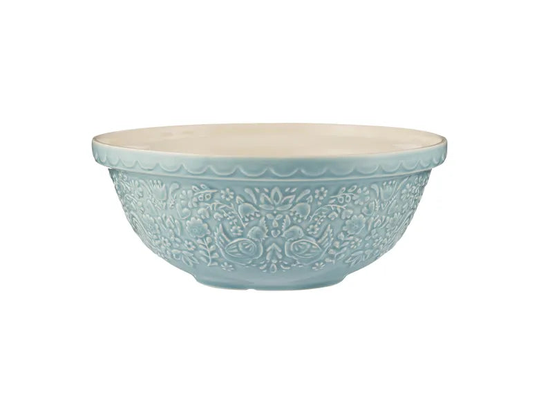 Powder Blue Mixing Bowl- 9.75
