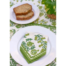 Pom Bells Napkin-Green