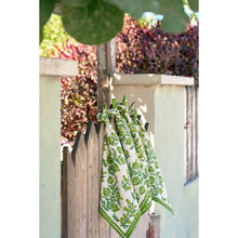Pom Bells Napkin-Green