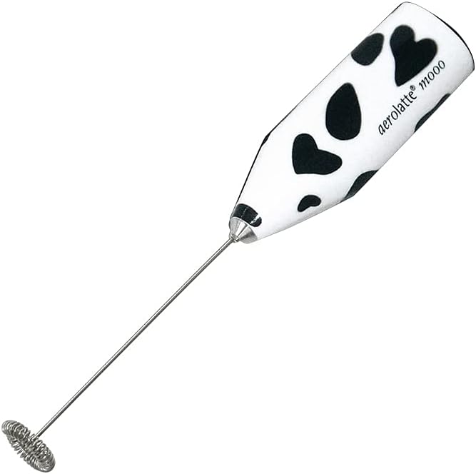 Aerolatte Milk Frother with Travel Storage Case, The Original Steam-Free Frother, Moo