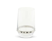In Vino Veritas Stemless White Wine Glass