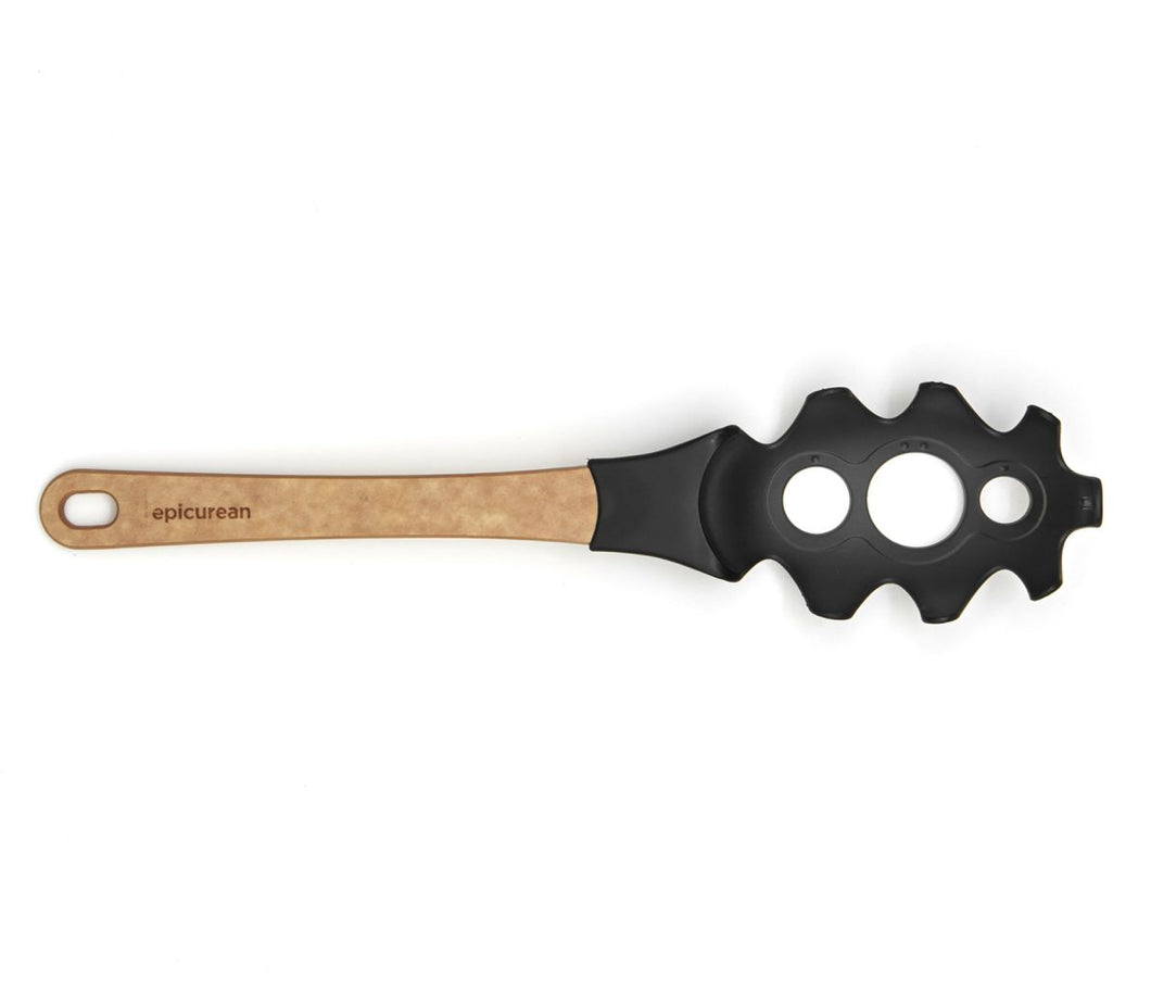 Pasta Server, Natural/Slate