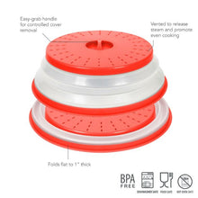 Collapsible Microwave Food Cover - Large Candy Apple