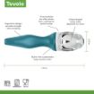 Tilt Up Ice Cream Scoop-Marine Blue