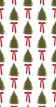 Festive Trees - Printed Guest Towel