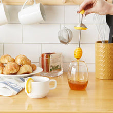 Honey Jar W/Silicone Dipper