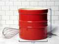 Oversized Tool Crock-Red