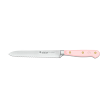 Classic 5" Serrated Utility Knife-Pink Salt