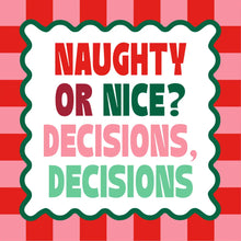 Funny Christmas Cocktail Napkins - Getting Coal 20ct