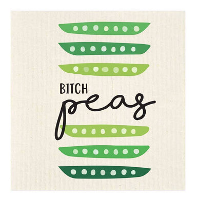 Bitch Peas Swedish Dishcloth