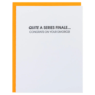 Series Finale Card