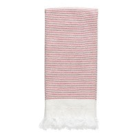 Red Stripe Towel