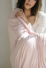 Blush Bamboo Swaddle Blanket