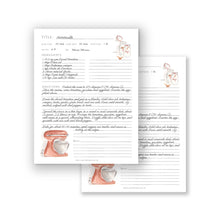 Recipe Binder Filler Pages