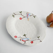 Bird on a Branch Lg Platter