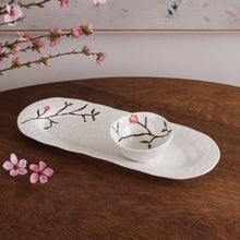 Bird on a Branch Med Oval Platter