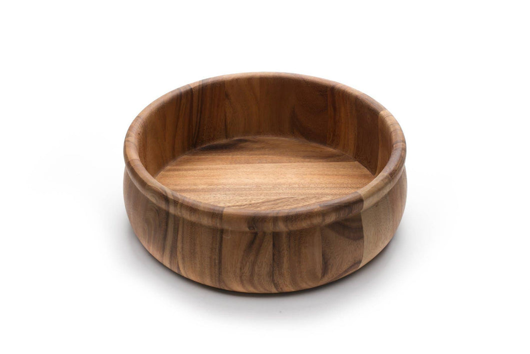 Ironwood Large Rim Salad and Fruits Bowl, Acacia, 12