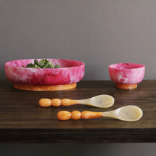 RESIN Rio Large Oval Bowl with Base