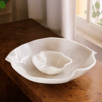 Alabaster Bowl with Dip