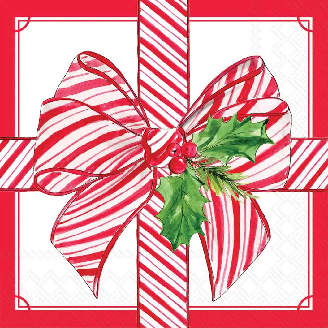 Wrapped In Christmas Spirit Cocktail Napkins