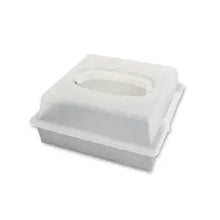 9" Square Cake Pan W/lid
