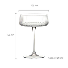 Empire Clear Champagne Coupe Glass