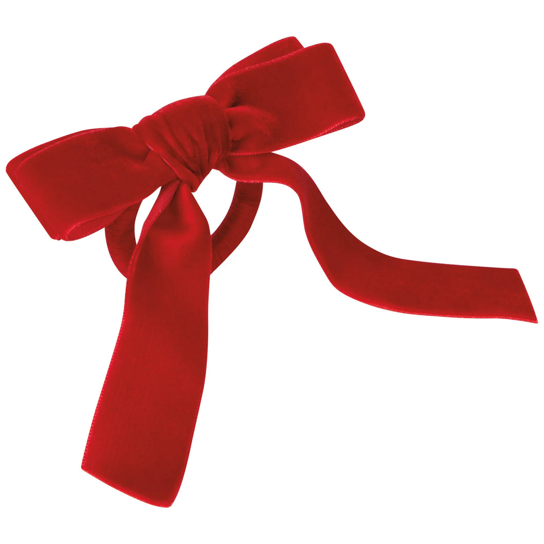 Bow Velvet Napkin Ring