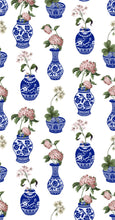 Chinoiserie Hydrangeas - Printed Guest Towel
