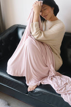 Blush Bamboo Swaddle Blanket