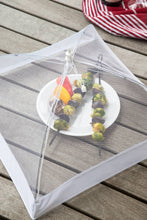 Giant Square Food Umbrella, Mesh Screen, 18"