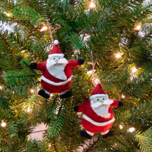 Ornament - Fat Santa - 6 PIECES