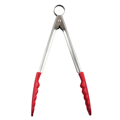 Silicone Tong Red 9.5