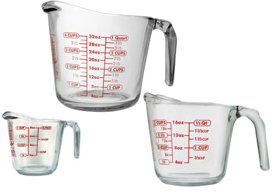 Anchor Hocking Measuring Cup Set, 3-Piece