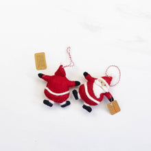 Ornament - Fat Santa - 6 PIECES