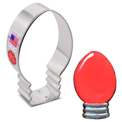 Light Bulb Ornament Cookie Cutter