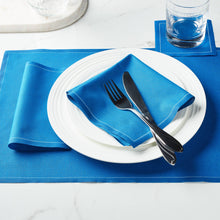Royal Blue Cotton Cocktail Napkins 50 Units