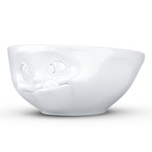 11 Oz. Bowl, Tasty Face, White