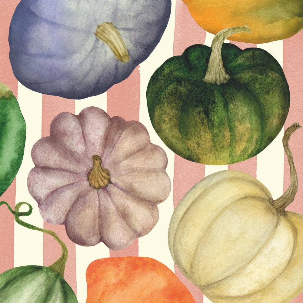 LUNCH- PUMPKINS & STRIPES