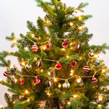 Garland - Embroidered Christmas Balls - Christmas Decor
