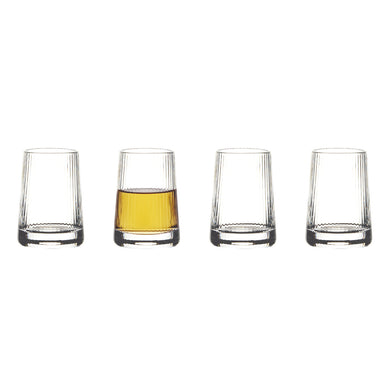 Empire Clear Shot Glasses Set/4