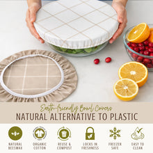 Beeswax Bowl Covers Set/2-10"