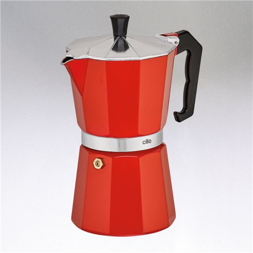 Classic Red Espresso Pot