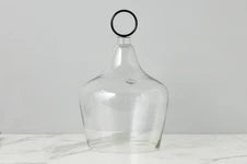 Glass Cloche, Ring Handle, Large