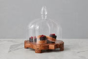 Glass Quatefoil Dome