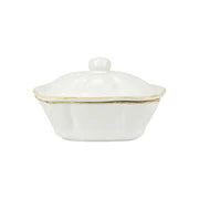 Italian Square Covered Baker-White