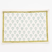 India Hicks Carnation Seafoam Placemat