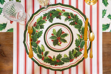 Die-cut Holiday Holly China Placemat