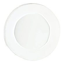 Lastra Round Platter/Charger-White