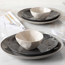 Tam Stoneware Dessert Bowl, Pearl