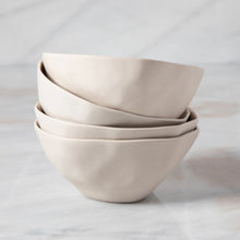 Tam Stoneware Dessert Bowl, Pearl